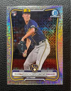 2026 Jacob Misiorowski Bowman Chrome Mojo Refractor Rookie Card