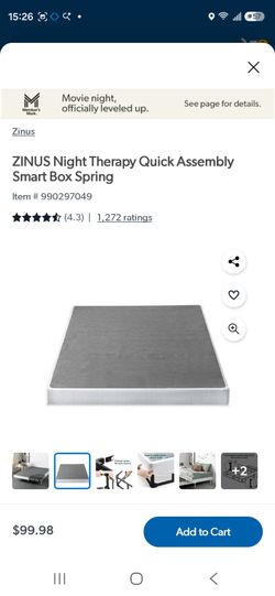Box spring full size / 5 in height