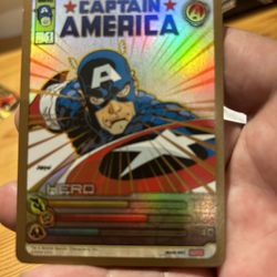 Marvel Ultimate Battles Captain America Gold