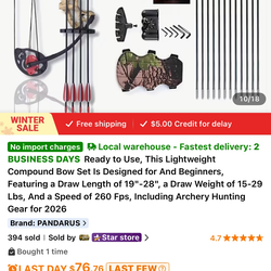 It is a Bowen arrow set for kids to learn