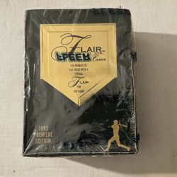 1993 Fleer Flair Box