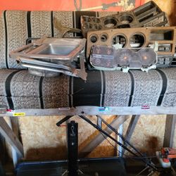 70s Chevy Bench Seat And Miscellaneous Parts