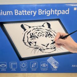Guetae Light Box Drawing A4, LED Drawing Board Smart Touch Screen and 6 Lighting Modes, Light Pad Copy Board Used for Artists Animation Tatoo Draw Dia