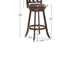 Set Of 2 Bar Stools 