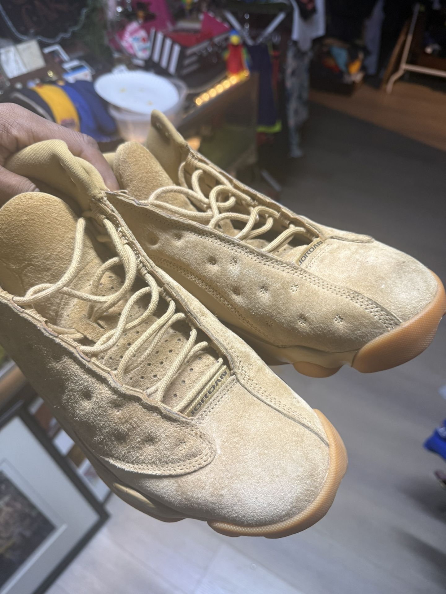 Nike Air Jordan 13 Retro "Wheat" sneaker Size 10.5 Rare Vintage Shoe 