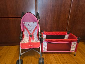 Maclaren Doll Stroller and Crib Set *retired pattern