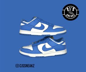 Men’s Authentic Nike Dunk Low ‘University Blue’ Size 10!