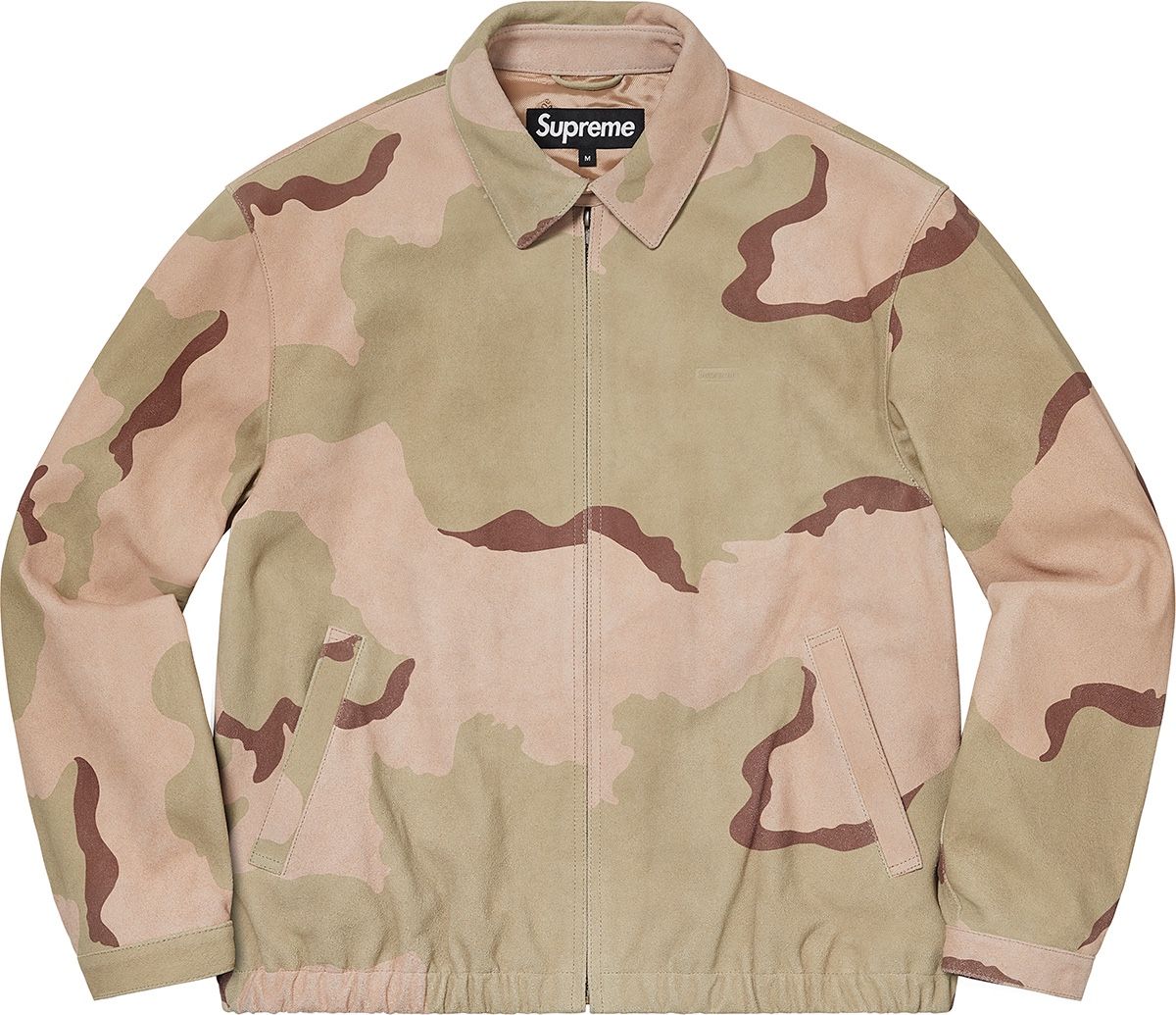 ジャケット・アウター supreme suede harrington jacket Supreme Suede Harrington Jacket