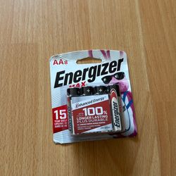 8 pack double A batteries