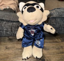NFL CoolBeans Tennessee Titans Plush Bear 7" Navy Uniform Football Souvenir