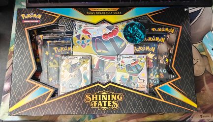 Pokemon Shining Fates Premium Collection Shiny Dragapult VMAX box