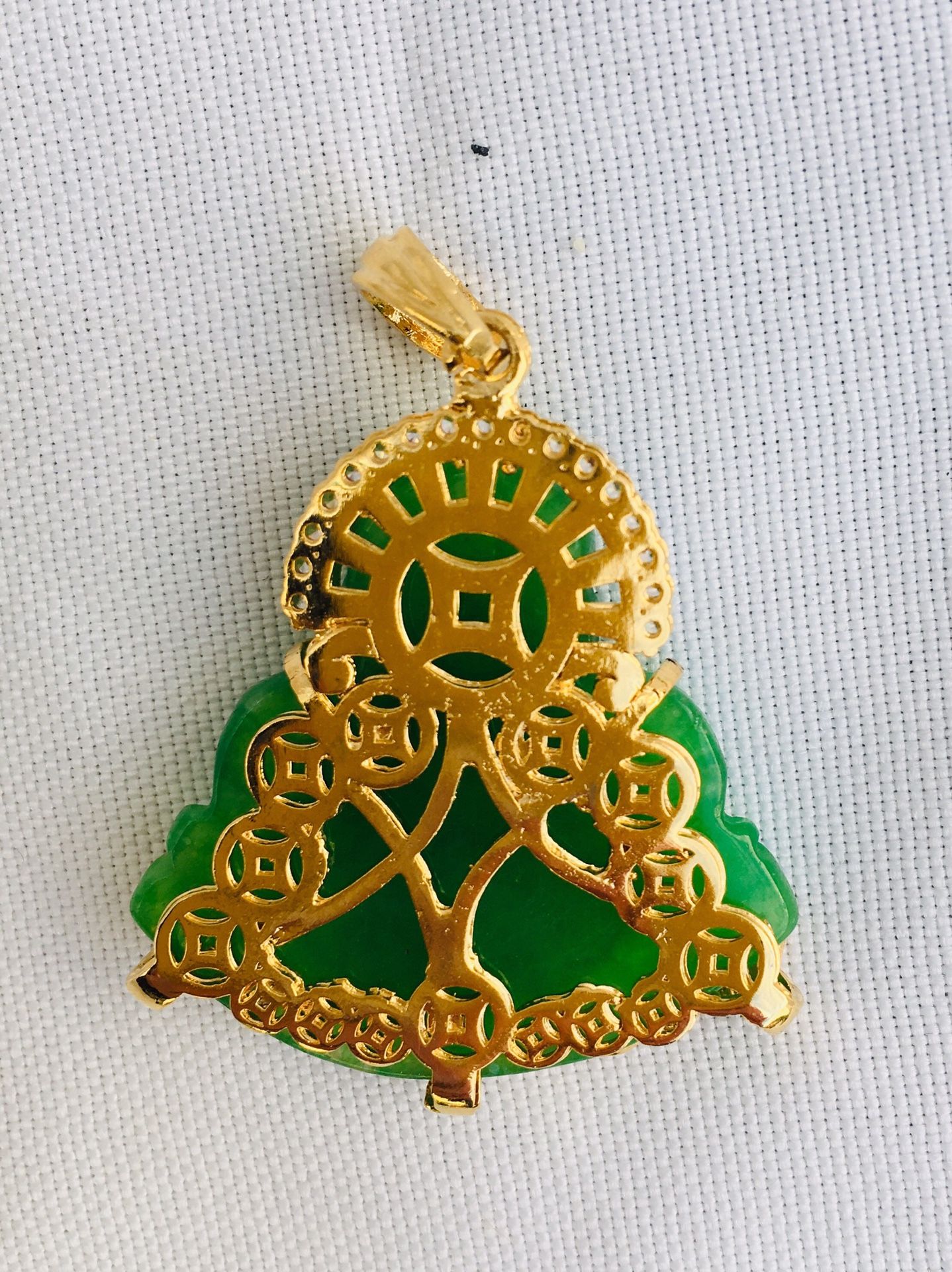 Genuine Green Jade Buddha Pendant for Sale in San Francisco, CA - OfferUp