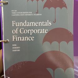FIN 320 Textbook