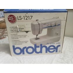 BROTHER SEWING MACHINE LS-1217 USED