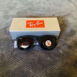 RayBan JUSTIN POLARIZED Brand New AUTHENTIC