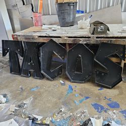 Tacos Sign Letters 