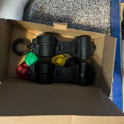 Xbox 360 Rockband Set w/ Drums, Cymbals, and Microphone