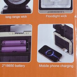 Portable Tool Kit with Lamp