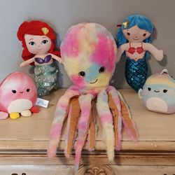 Mermaids & Friends Plushies