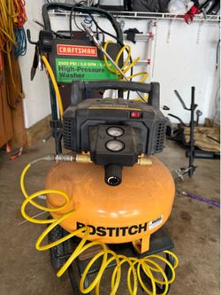 Bostitch 6 Gallon Pancake Air Compressor — 150 PSI, Oil-Free
