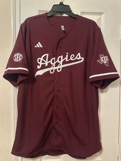 Adidas Texas A&M Aggies Baseball Jersey Size XL