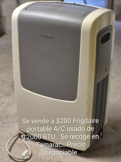 A/C Portatil 12,000 btu