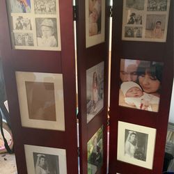Tri Fold Photo Stand