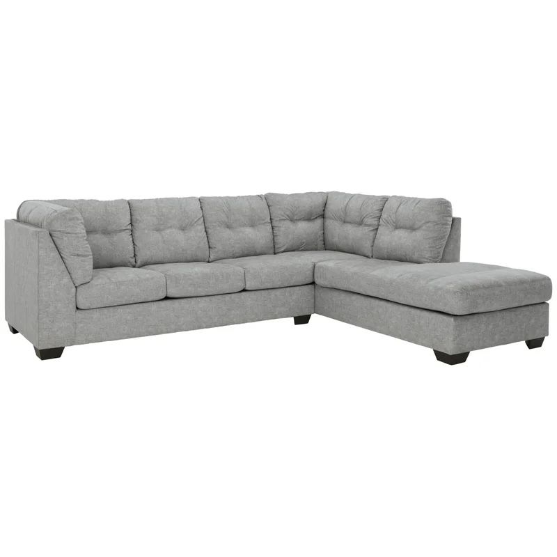 Upholstered Sectional Grey