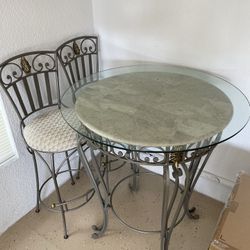 Bistro Set- Solid & Heavy