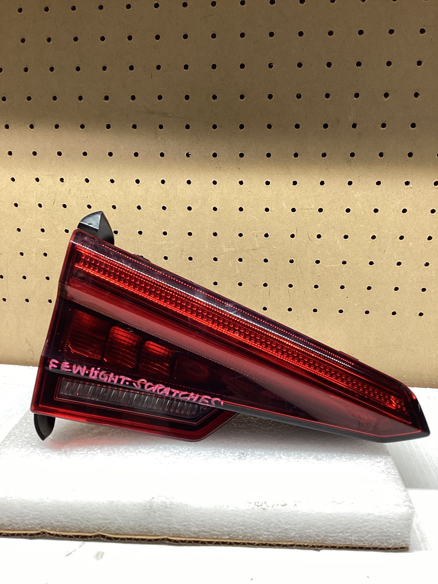 2017 - 2019 AUDI A4 Driver Side Inner Tail Light OEM 