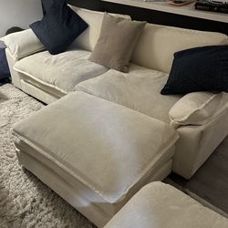 SOFA -  white L shaped