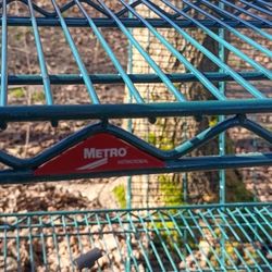 Green Metro Antimicrobial Shelving Unit On Castor Wheels