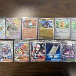 Pokémon Card Bundle - 13 Cards (Full Art, Master Balls, Trainers)