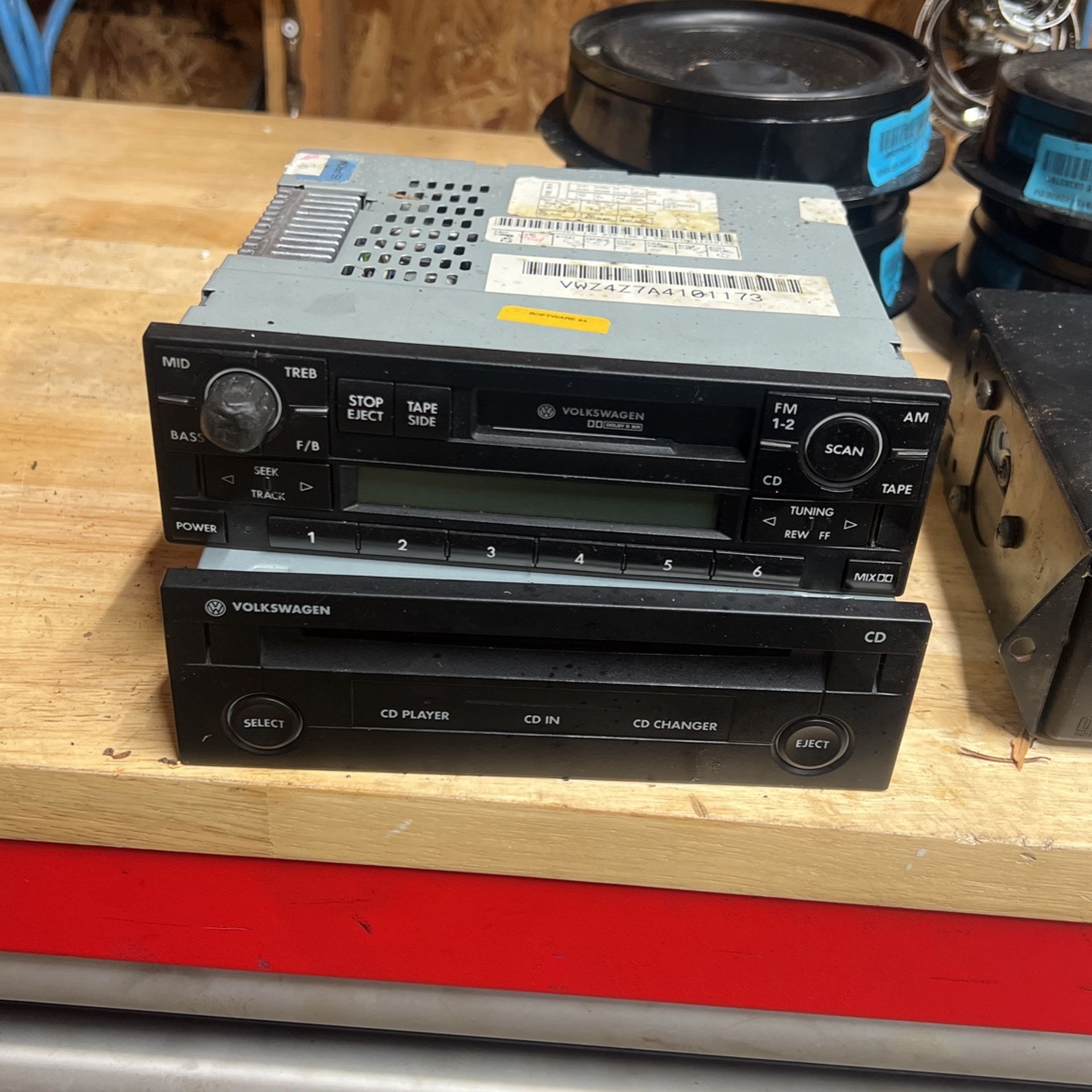 Oem Stereo System From Mk4 Golf Gti