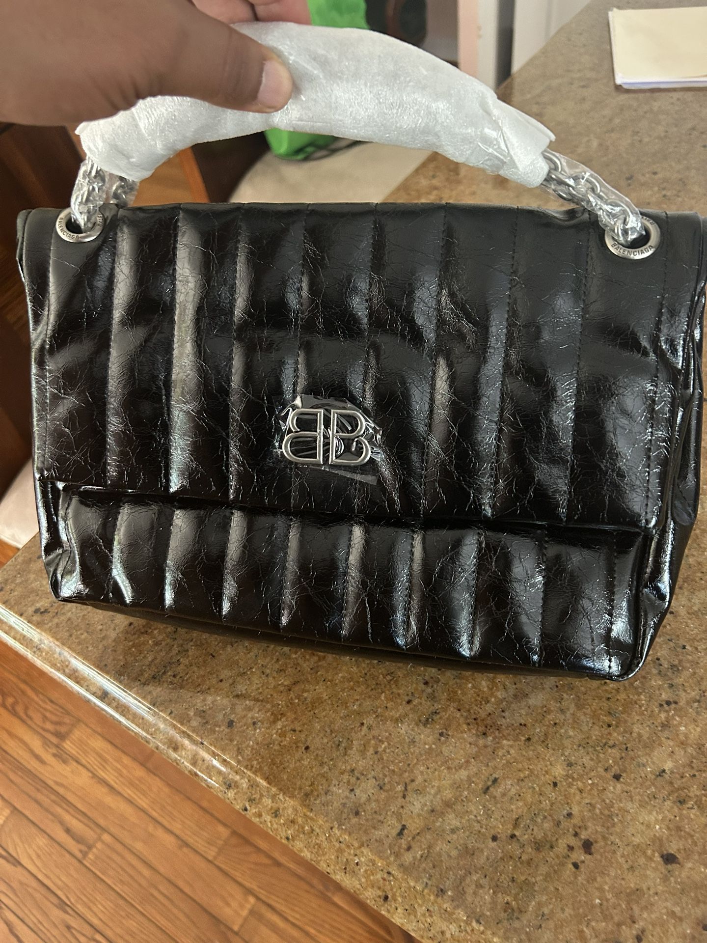 Black Balenciaga Purse