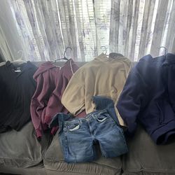 Free men sweaters  size L / pants  30x32