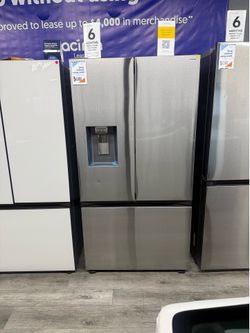 SAMSUNG MEGA CAPACITY FRENCH DOOR REFRIGERATOR WITH FOUR TYPES OF ICE 🔥