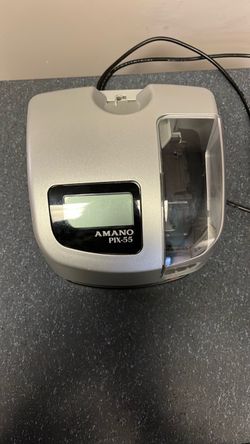 Amano Pix-55 time clock