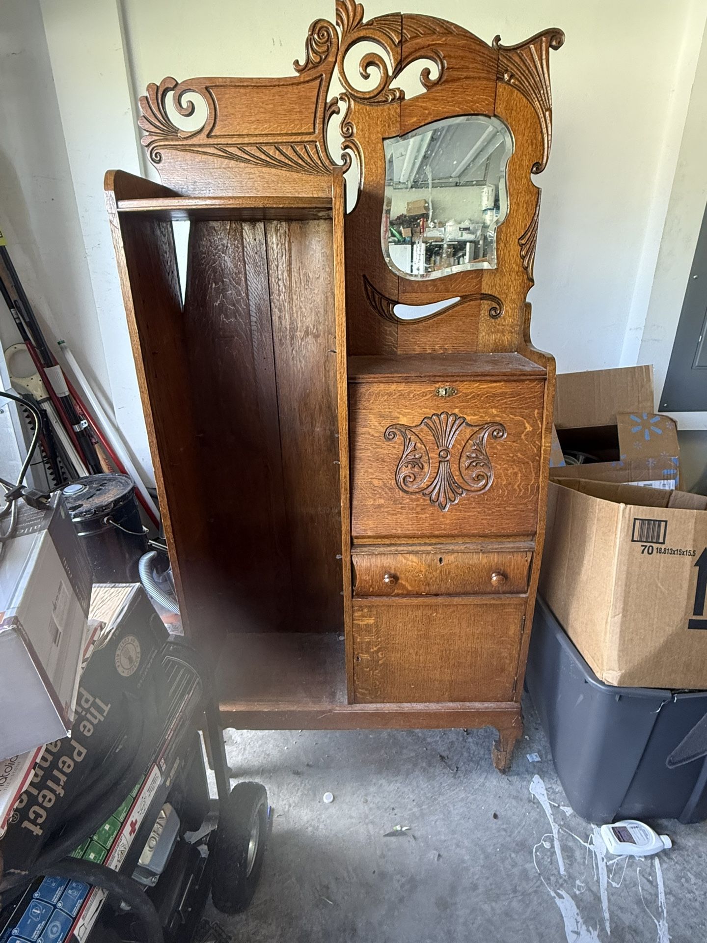 Antique Oak Piece