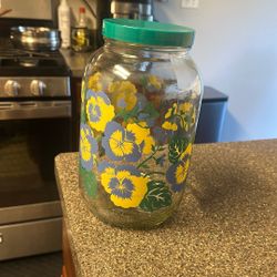 Big Glass Jar With Lid