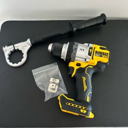 $140 NEW DEWALT XR 3-Speed 1/2” Hammer Drill MOST POWERFUL (TOOL-ONLY) 20-Volt Model  DCD1007B