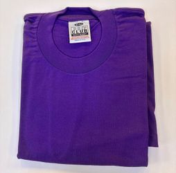 XL Tall Purple Heavyweight Pro Club T-shirt