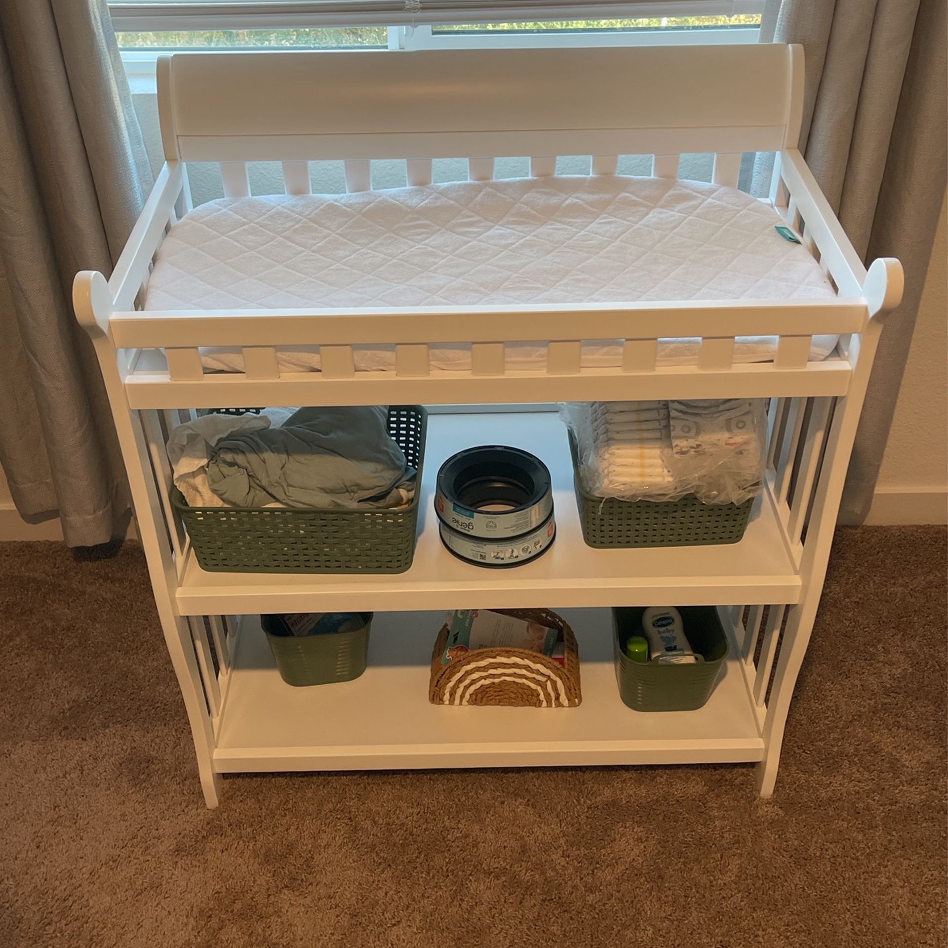Changing Table With Pad