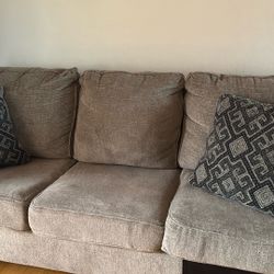 Grey L Couch