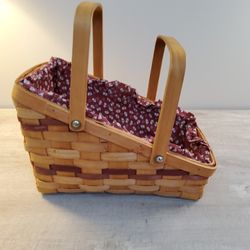 Really Nice Basket Cover Can Be Washed  ,   Size  . 13"×  12"×  6" .   