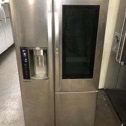 LG Stainless Steel Side By Side Refrigerator 