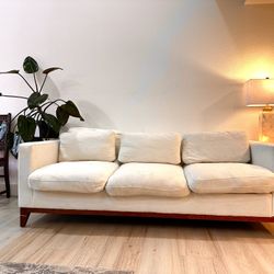 Ivory 2 Piece Couch