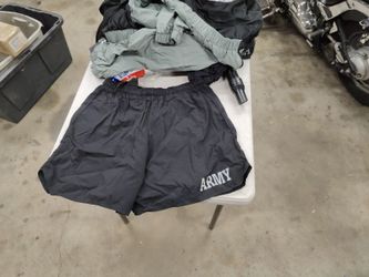 Army Pt Shorts M gray Logo 