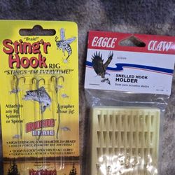 Fishing Hooks, Rigs & Hook Holder 