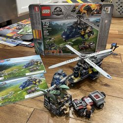 LEGO Jurassic World Blue's Helicopter Pursuit  75928